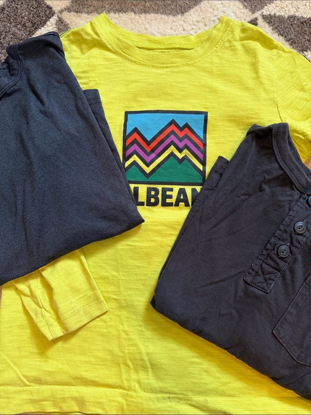 Bundle of Long Sleeve T-Shirts / LL Bean, Gap and Old Navy Active